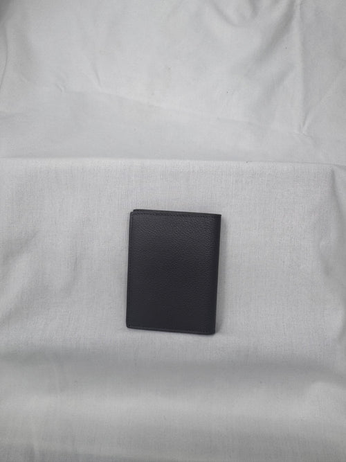 ארנק בלנסיאגה מעור מגורען, עיצוב יוניסקס - אפור